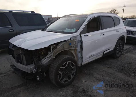 2023 Hyundai Santa Fe Hybrid Sel Premium z USA, uszkodzony, nr VIN 5NMS3DA12PH007444